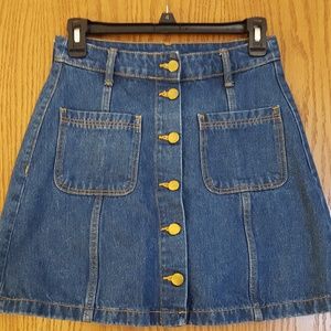 H&M Jean Skirt